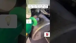 Unk Shows Us What To Do When You Lost A Fuel Or Gas Cap Hack ⛽️💡💯  #hack #lifehack #fyp