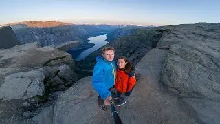 Норвегия. Язык Тролля. Trolltunga.