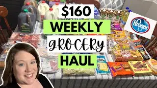 $160 KROGER GROCERY HAUL | AWESOME GROCERY SAVINGS! #groceryhaul #groceryshopping