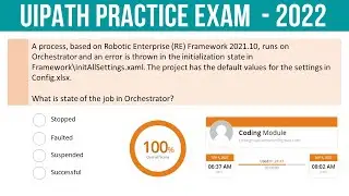 UiPath Practice Exam (Advanced - 2022) - Part 4