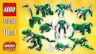 Lego Creator Alternate Builds [10in1](31058)[998 pcs] Mighty Dinosaurs | Instructions | SBB