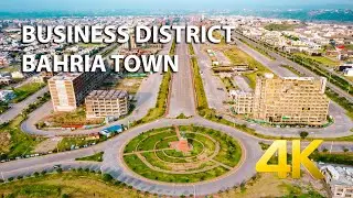 Business District Bahria Town 2022 - 4K Ultra HD - Karachi Street View