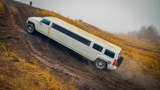 HOW SUBARU GROANS. ARGUE WITH JEEPS AND A HUMMER LIMOUSINE