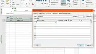 Assign fixed cost resource to a task in Microsoft Project