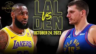 Los Angeles Lakers vs Denver Nuggets Full Game Highlights | October 24, 2023 | FreeDawkins