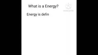 What is Energy in Physics (Definition of Energy)? #energy #physics