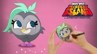 Pebble Painting Rosie | Angry Birds Mystery Island