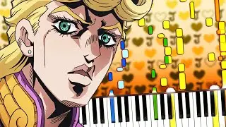 Jojo MEME Song - (OST JoJos Bizarre Adventure - Giornos Theme Soundtrack) - Piano IMPOSSIBLE REMIX