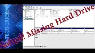 Solved! Missing Hard Disk in Windows, Lost Disk Drive found