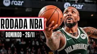 Damian Lillard vence os Blazers na MAIOR VIRADA da temporada! - Rodada NBA 26/11