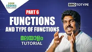 Part 6 | Functions and Type of Functions | C Programming Malayalam Tutorial