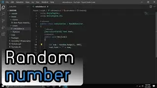 How to Generate Random number in unity