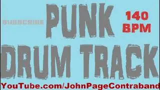 Punk Rock Drum Track 140 bpm FREE Backing Track for Guitar and Bass Players