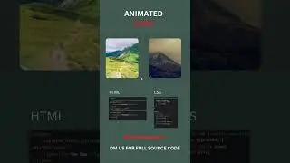 Animated card design using html css...Follow @wpshopmart #ui #ux #html #css #coding #learncoding
