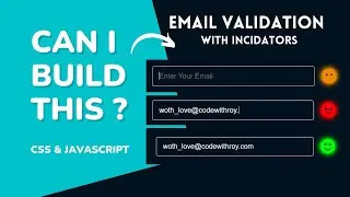 Email Validation | Create Email Validation with Smiley Indicators [ 2022 Updated ]