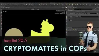 Houdini 20 5  Cryptomattes in COPs