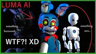 FNAF IN DREAM MACHINE! (LUMA AI)