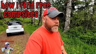 How I Find New Free Campsites Using My Smart Car As a Scout