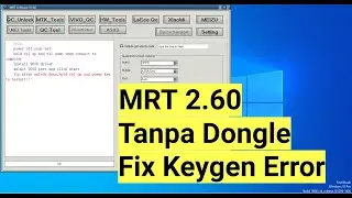 Alternatif Mrt 2.60 Free No Dongle Fix Keygen Error, Anti Server-Server Down!!