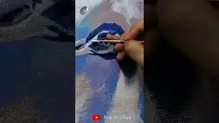 Short - Acrylic Painting Process of Peacock