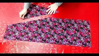 10 МИНУТ ! Очень легко раскроить и сшить брюки из шальвара @sewingschool6981