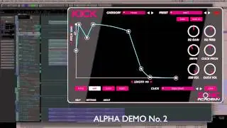 Sonic Academy Kick Synth Alpha Demo No. 2