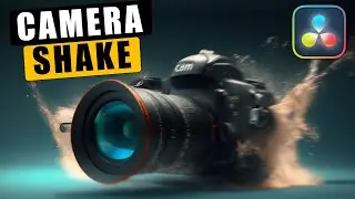 How to do CAMERA SHAKE Effect in Davinci Resolve