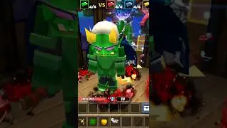 Playing With Real Goblin 💀 In Bedwars Ft. Bloody Mary #shorts