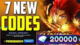 *NEW* ALL WORKING CODES FOR ANIME DEFENDERS IN 2024! ROBLOX ANIME DEFENDERS CODES