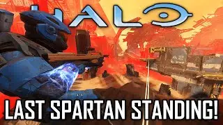 My First LAST SPARTAN STANDING Victory! - Halo Infinite Season 2 Gameplay