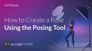 How to create your own poses - The Posing Mode in set.a.light 3D V2 | EN