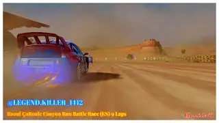 Cars 2 The Video Game | Raoul CaRoule - Battle Race (EN) | Canyon Run 9 Laps