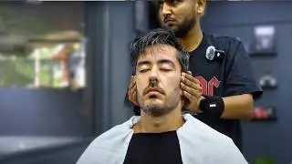 Soothing Indian Barber Massage ASMR by Mango Best Barbershop Mumbai