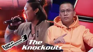 Moe Thar: တရားခွင် | The Knockouts,Week-14 - The Voice Myanmar Season 3, 2020