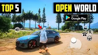 Top 5 Best Open World Games For Android 2023 l High Graphics (Online/Offline)