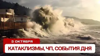 Катаклизмы за день 3.10.2024. Новости, ЧП, события дня