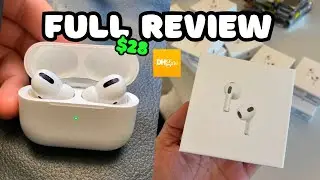 Reviewing Fake 1:1 AirPods!! (full review, only $28)