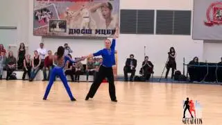 ЧР по хастлу-2013. Хастл-абсолют.Кудрявцев Михаил-Луценко Александра. Слоу.