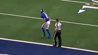 Daniel Jones Carted Off the Field after Struggling to Stand Up 😮 | Giants vs Cowboys