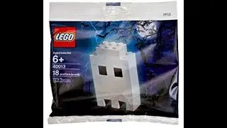 Cam Builds Lego Halloween Ghost Set 40013 Polybag Set