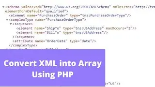 How To Convert XML to PHP Associative Array