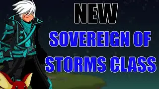 AQW New Sovereign of Storms Class! + How To Get It (Pre Requirements) |  Darkblood StormKing Scaled