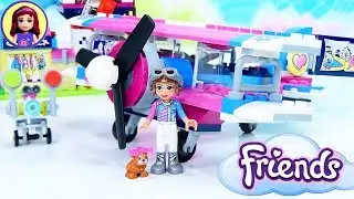 Lego Friends Heartlake City Airplane Tour Build Review Silly Play