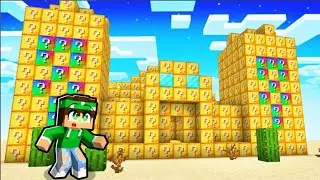 MINECRAFT MA CON I LUCKYBLOCK DELLE STRUTTURE SUPER OP!