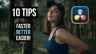 These TIPS will save you HOURS in Davinci Resolve 18 - Tips & Tricks
