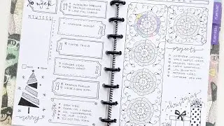 PWM Bullet Journal Wk 51 | Doodling on my journal | Christmas GIVEAWAY (Closed)