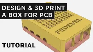 How To Build Your Own Box for a PCB Board (Using Free Fusion 360 Software) -  Step By Step Tutorial