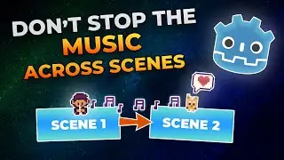 How to Play Music Across Scenes | Godot 4 Tutorial