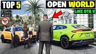 Top 5 Open World Games For Android 2023 | open world games from android | android games