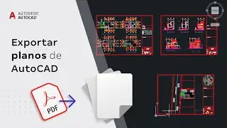 Exportar plano de AutoCAD a PDF múltiples hojas desde modelo